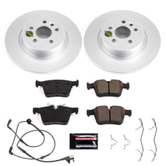 Power Stop CRK7994 Z23 Evolution Sport Rear Brake Kit for 2016-2019 Land Rover Range Rover Evoque product image