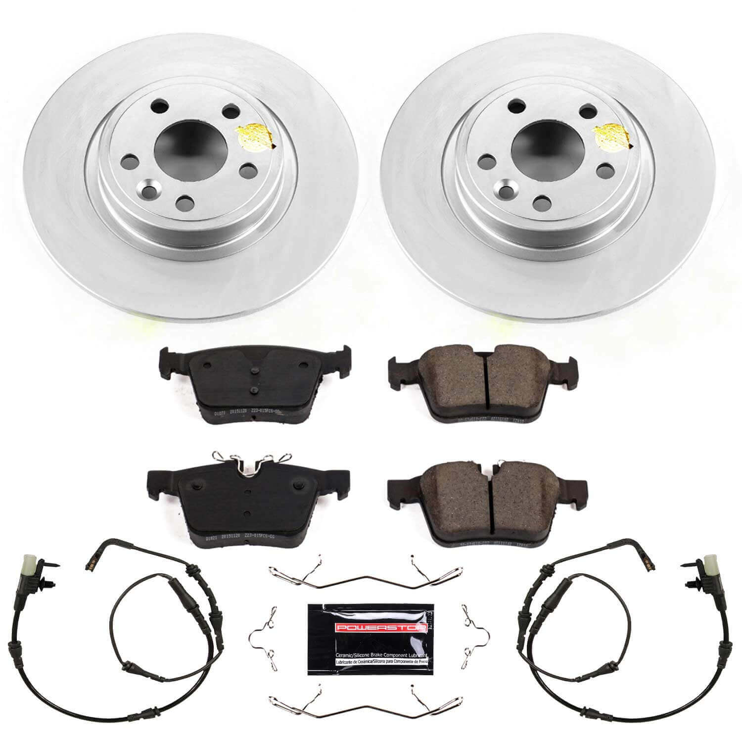 Power Stop CRK7995 Z23 Evolution Sport Rear Brake Kit for 2015-2017 Land Rover Discovery Sport product image