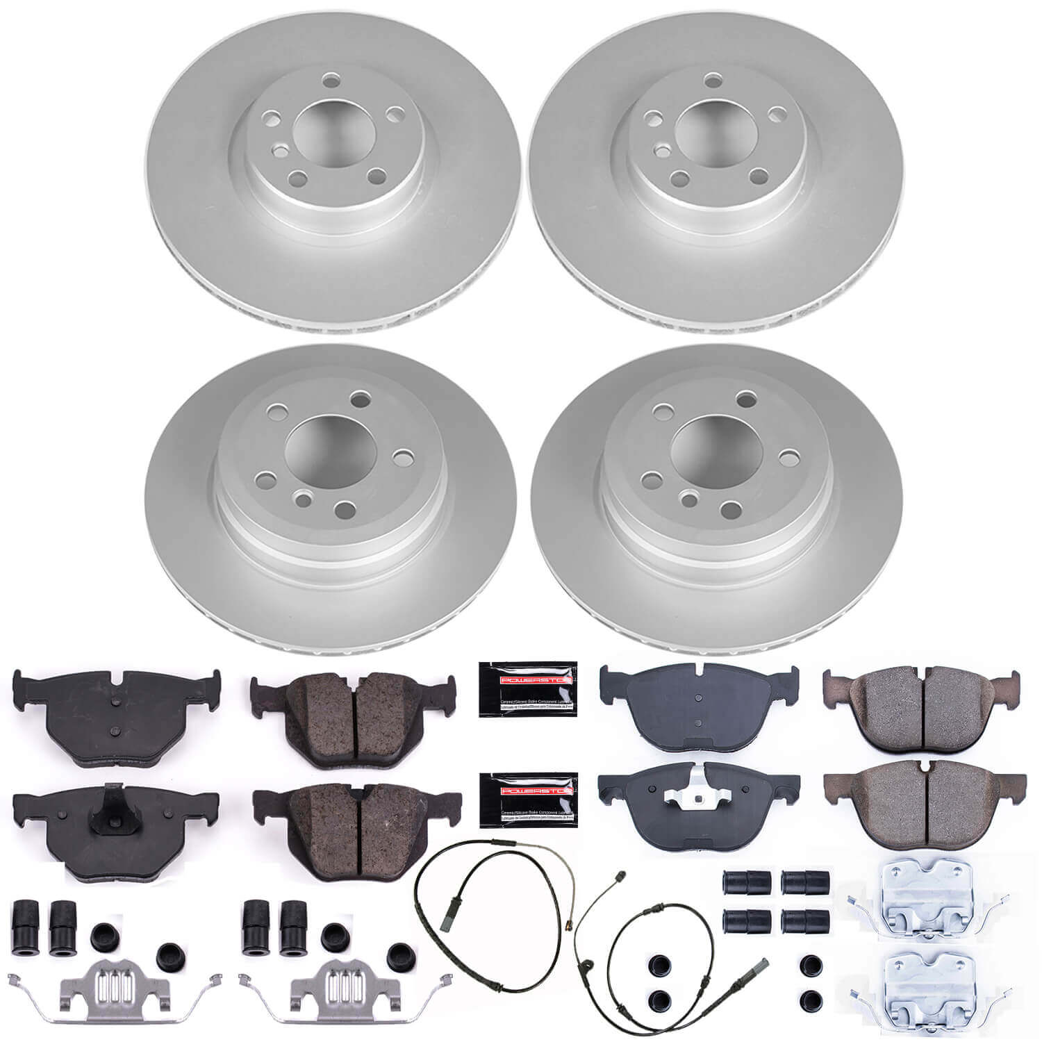 Power Stop CRK7996 Z23 Evolution Sport Front And Rear Brake Kit for 2011-2013 BMW X5 XDRIVE35D product image