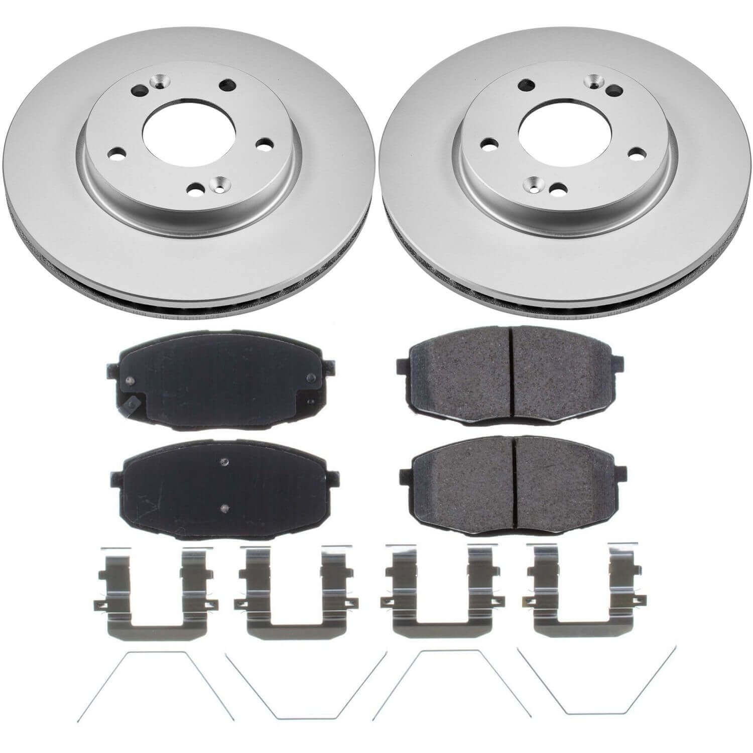 Power Stop CRK8007 Z17 Evolution Front Pad And Rotor Kit for 2018-2020 Hyundai Elantra GT product image