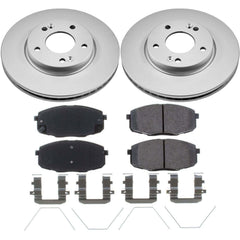 Power Stop CRK8007 Z17 Evolution Front Pad And Rotor Kit for 2018-2020 Hyundai Elantra GT product image