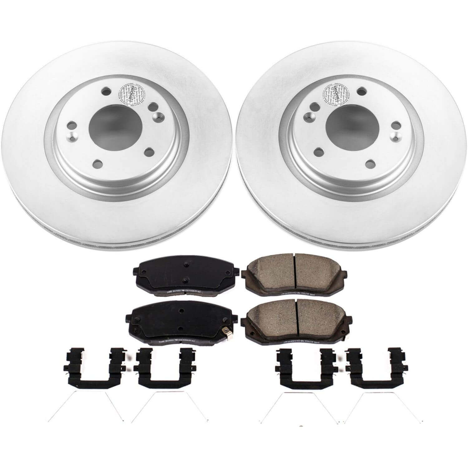Power Stop CRK8011 Z17 Evolution Front Brake Kit for 2018-2020 Hyundai Elantra GT product image