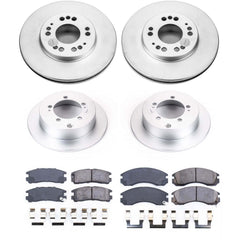Power Stop CRK802 Z17 Evolution Front And Rear Brake Kit for 1995-1997 Eagle Talon All Wheel Drive product image