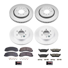 Power Stop CRK8026 Z17 Evolution Front And Rear Brake Kit for 2018-2021 Ford Expedition product image