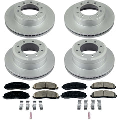 Power Stop CRK8028 Z17 Evolution Front And Rear Brake Kit for 2015-2016 Ford F-350 Super Duty 4 Wheel Drive product image