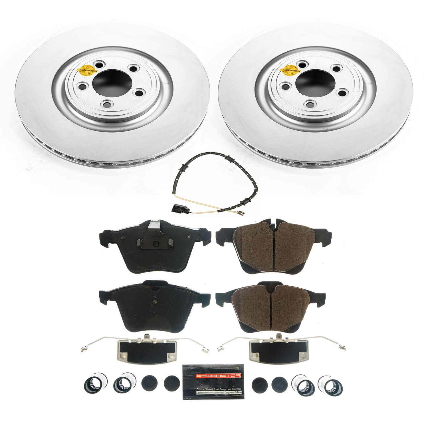 Power Stop CRK8037 Front Z17 Evolution Pad And Rotor Kit for 2014-2021 Jaguar F-Type product image
