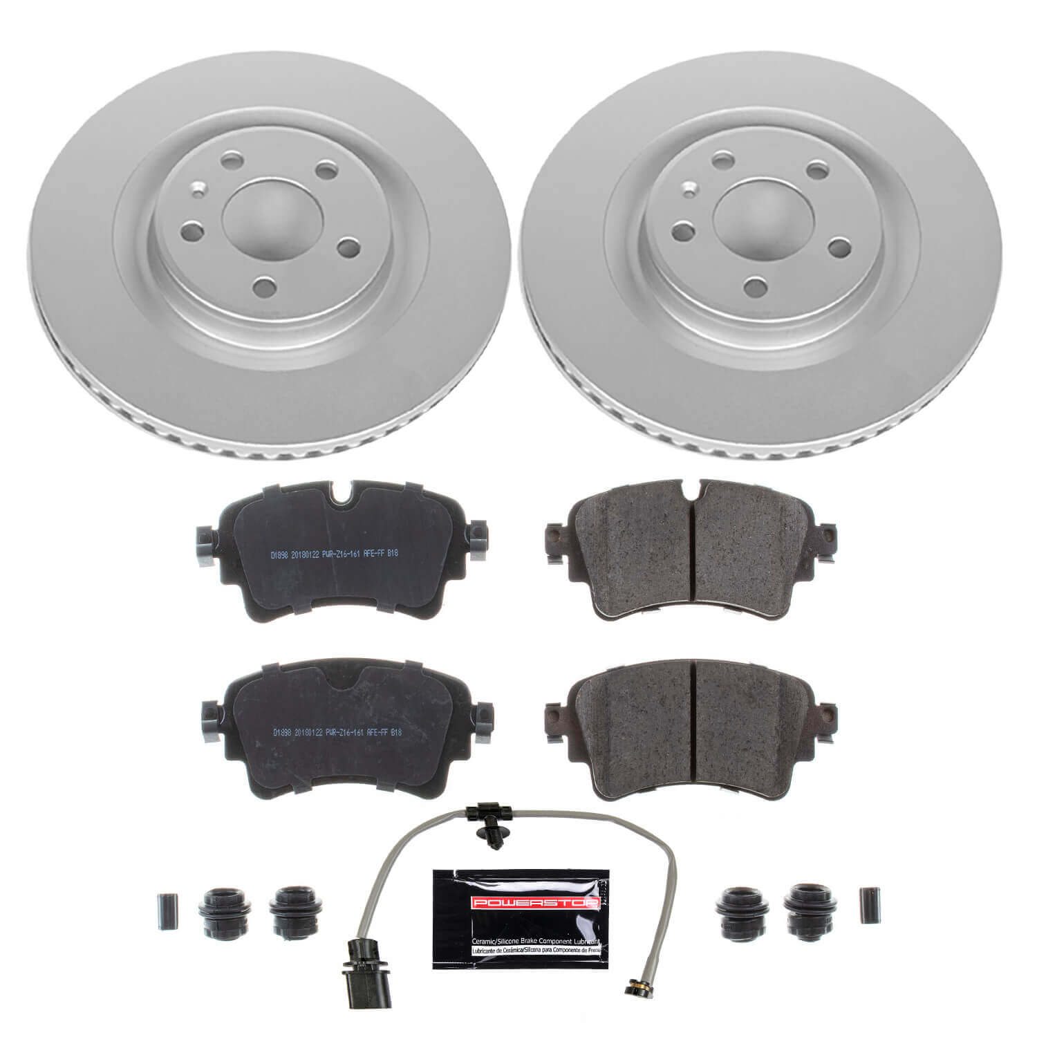 Power Stop CRK8043 Z23 Evolution Sport Rear Brake Kit for 2020 Audi A6 Allroad product image