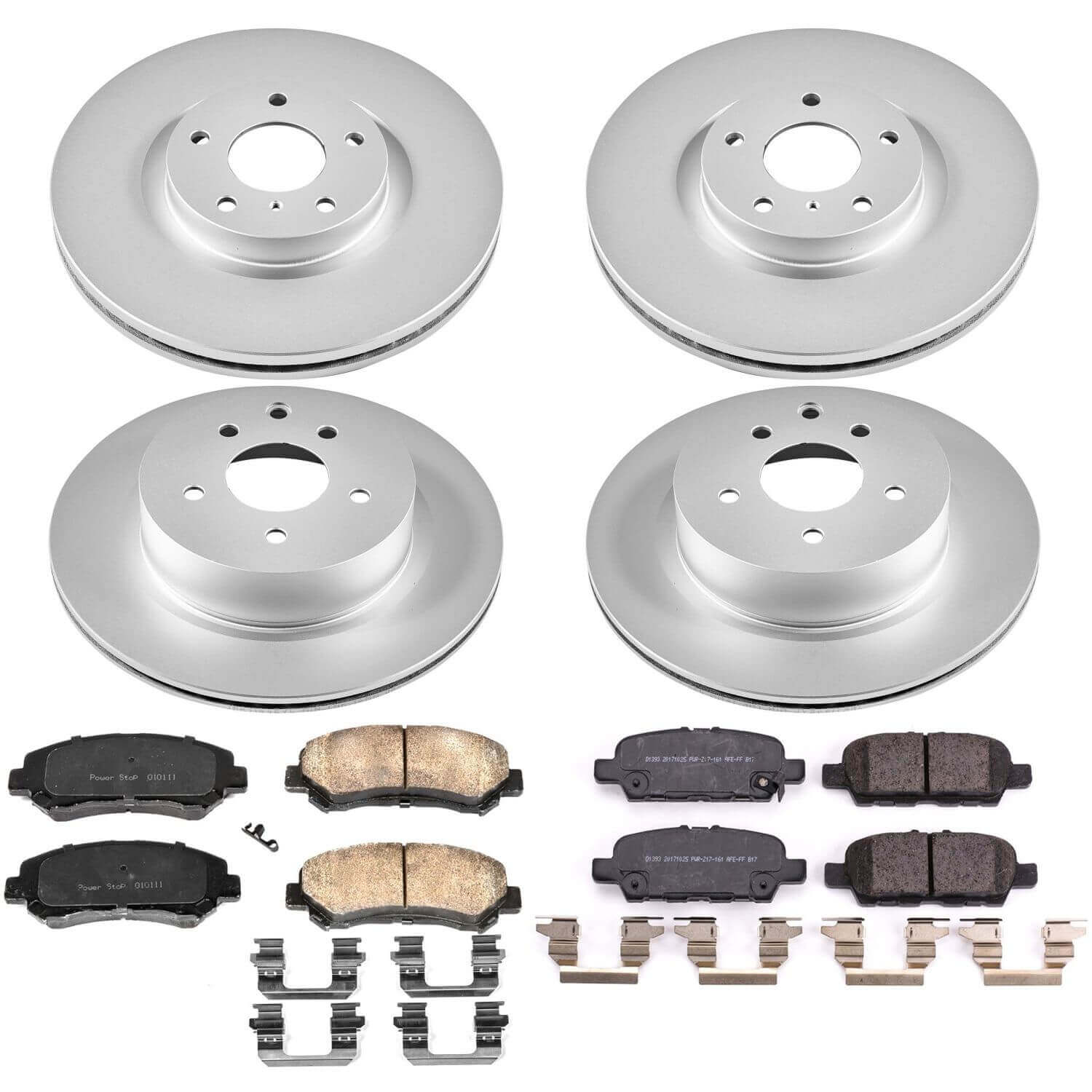 Power Stop CRK8059 Z17 Evolution Front And Rear Brake Kit for 2016-2023 Nissan Maxima product image