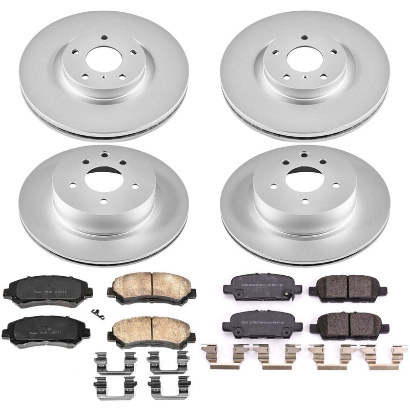 Power Stop CRK8059 Z17 Evolution Front And Rear Brake Kit for 2016-2023 Nissan Maxima product image