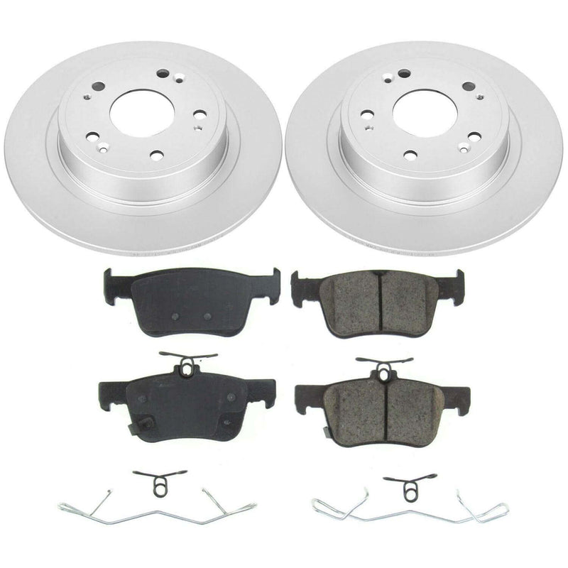 Power Stop CRK8063 Z17 Evolution Rear Pad And Rotor Kit for 2018-2025 Honda Accord product image