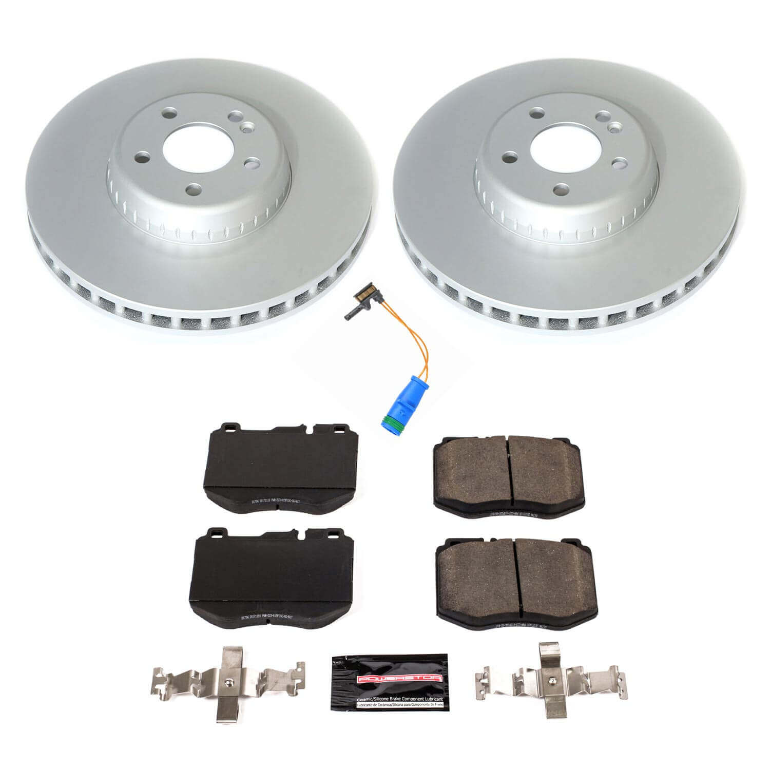 Power Stop CRK8073 Front Z17 Evolution Pad And Rotor Kit for 2017 Mercedes-Benz E300 product image