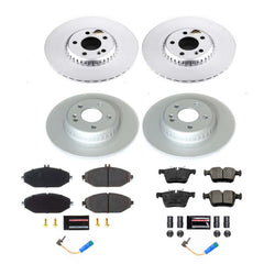 Power Stop CRK8103 Front And Rear Z17 Evolution Pad And Rotor Kit for 2017-2018 Mercedes-Benz C300 product image