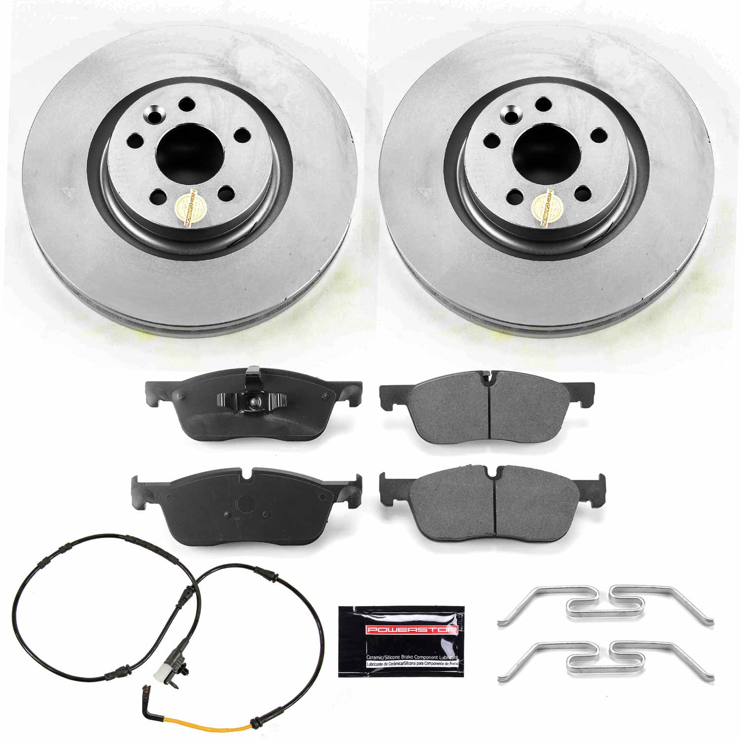 Power Stop CRK8107 Z23 Evolution Sport Front Brake Kit for 2018 Jaguar E-Pace product image
