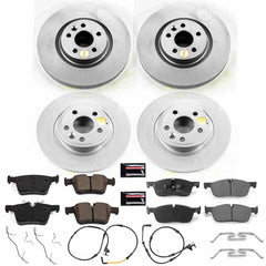 Power Stop CRK8108 Z23 Evolution Sport Front And Rear Brake Kit for 2018 Jaguar E-Pace product image