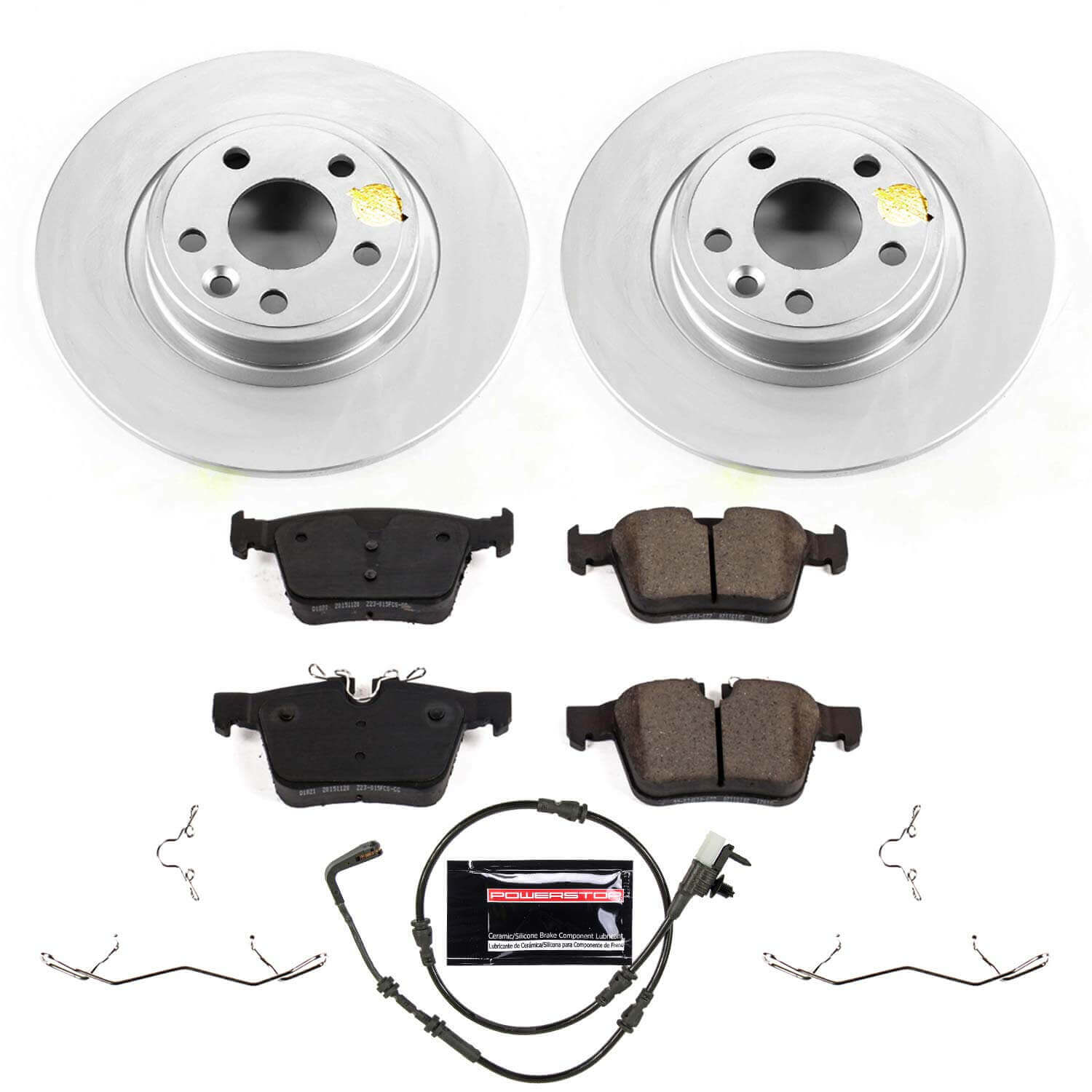 Power Stop CRK8109 Z23 Evolution Sport Rear Brake Kit for 2018-2019 Jaguar E-Pace product image