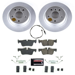 Power Stop CRK8111 Z23 Evolution Geomet Coated Rear Pad And Rotor Kit for 2020-2021 MINI Cooper SE product image