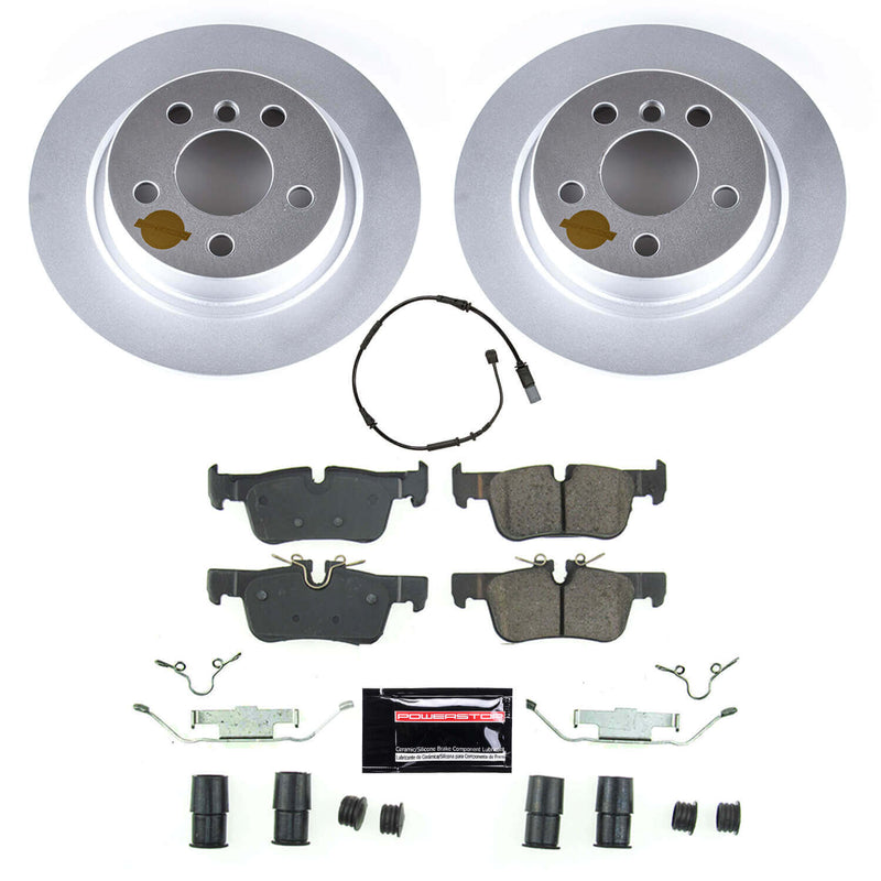Power Stop CRK8111 Z23 Evolution Geomet Coated Rear Pad And Rotor Kit for 2020-2021 MINI Cooper SE product image