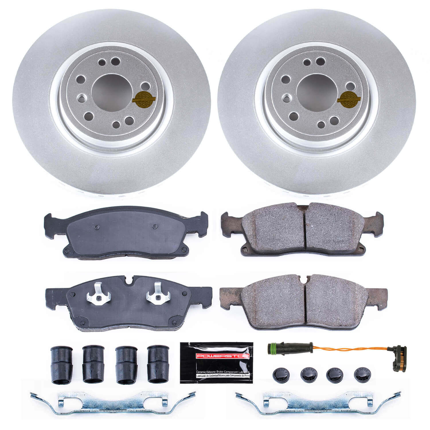 Power Stop CRK8114 Z23 Evolution Geomet Coated Front Pad And Rotor Kit for 2018 Mercedes-Benz GLE350 product image