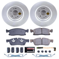 Power Stop CRK8114 Z23 Evolution Geomet Coated Front Pad And Rotor Kit for 2018 Mercedes-Benz GLE350 product image