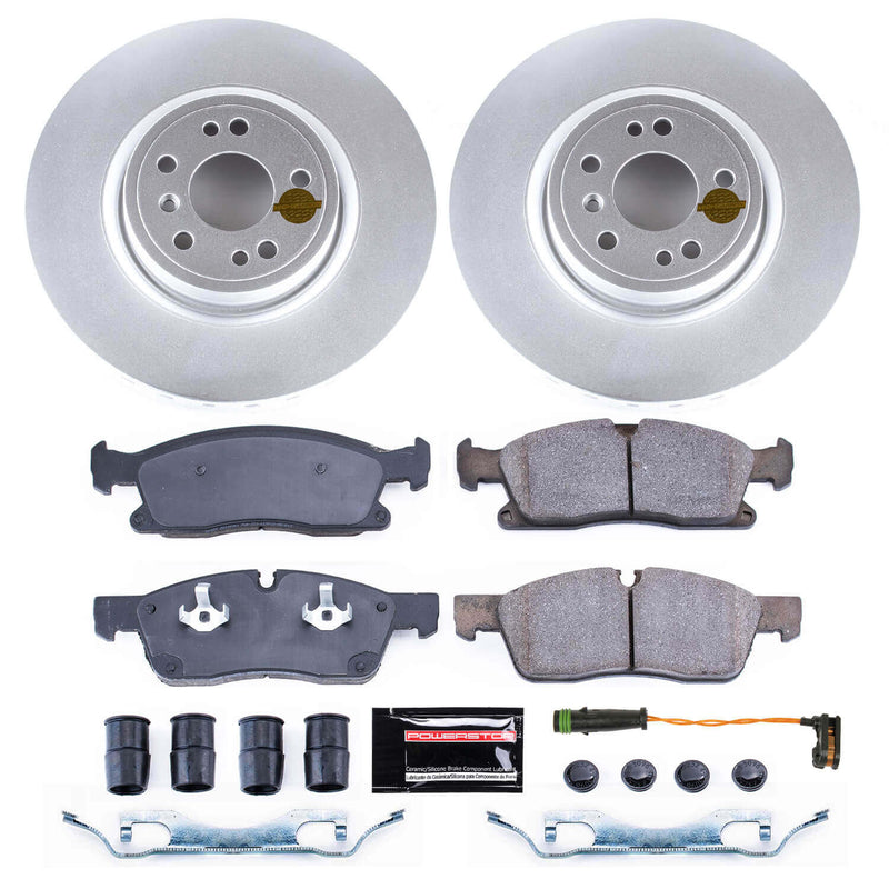 Power Stop CRK8114 Z23 Evolution Geomet Coated Front Pad And Rotor Kit for 2018 Mercedes-Benz GLE350 product image