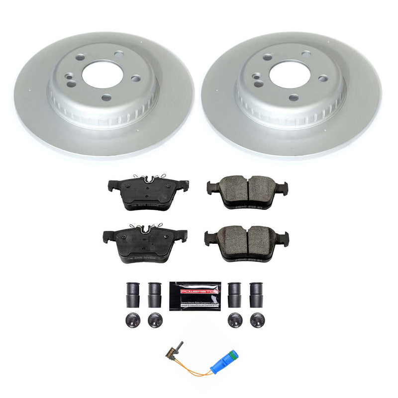 Power Stop CRK8152 Rear Z17 Evolution Pad And Rotor Kit for 2017-2018 Mercedes-Benz C300 product image