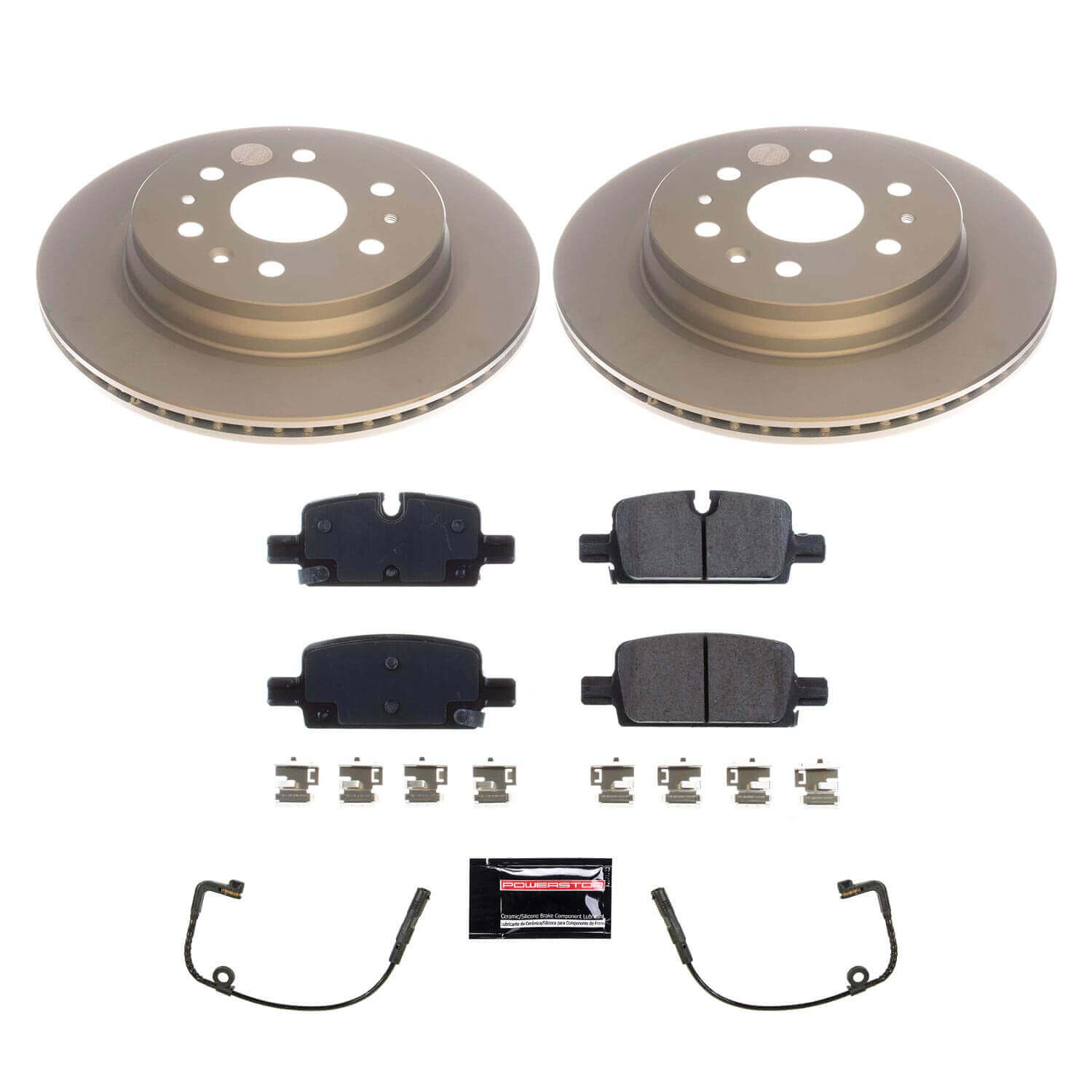 Power Stop CRK8173 Rear Z17 Evolution Pad And Rotor Kit for 2021-2023 Cadillac Escalade product image