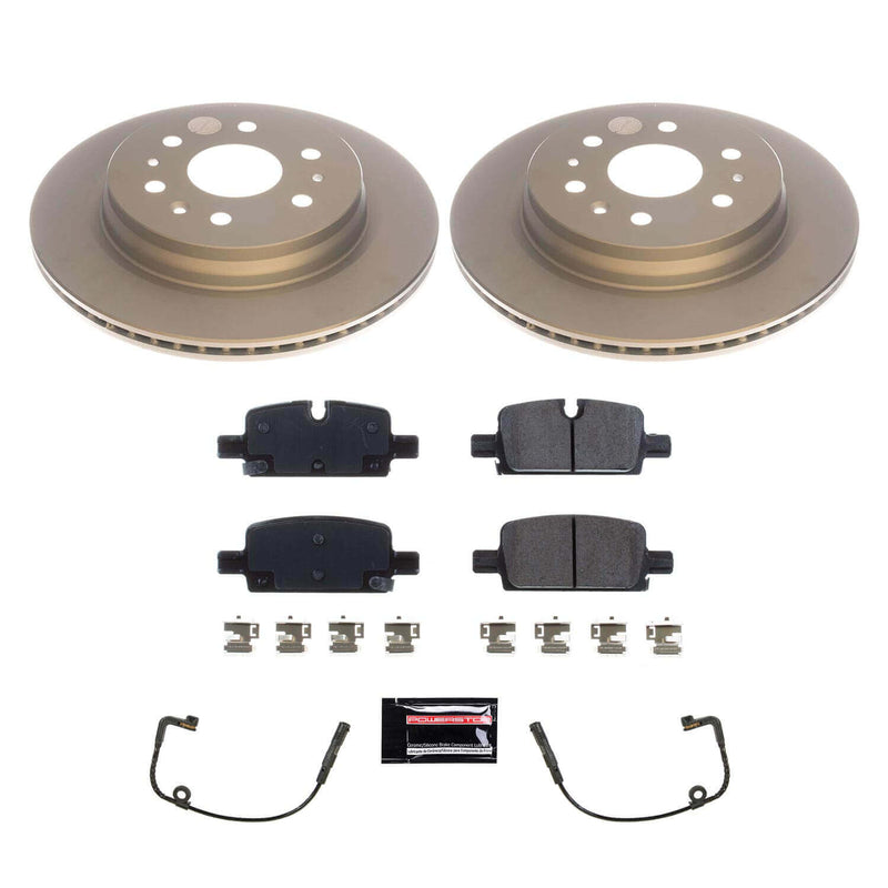 Power Stop CRK8173 Rear Z17 Evolution Pad And Rotor Kit for 2021-2023 Cadillac Escalade product image