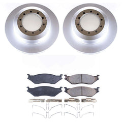 Power Stop CRK8177 Z17 Evolution Front And Rear Pad And Rotor Kit for 2016-2019 Ford F-53 Motorhome Chassis product image