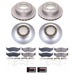 Power Stop CRK8178 - Front And Rear Z17 Evolution Pad And Rotor Kit vehicle fitment brake part