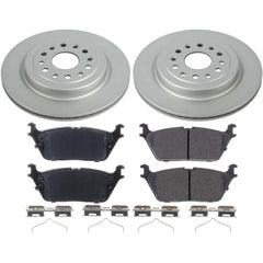 Power Stop CRK8184 Rear Z17 Evolution Pad And Rotor Kit for 2019-2020 Dodge Ram 1500 product image