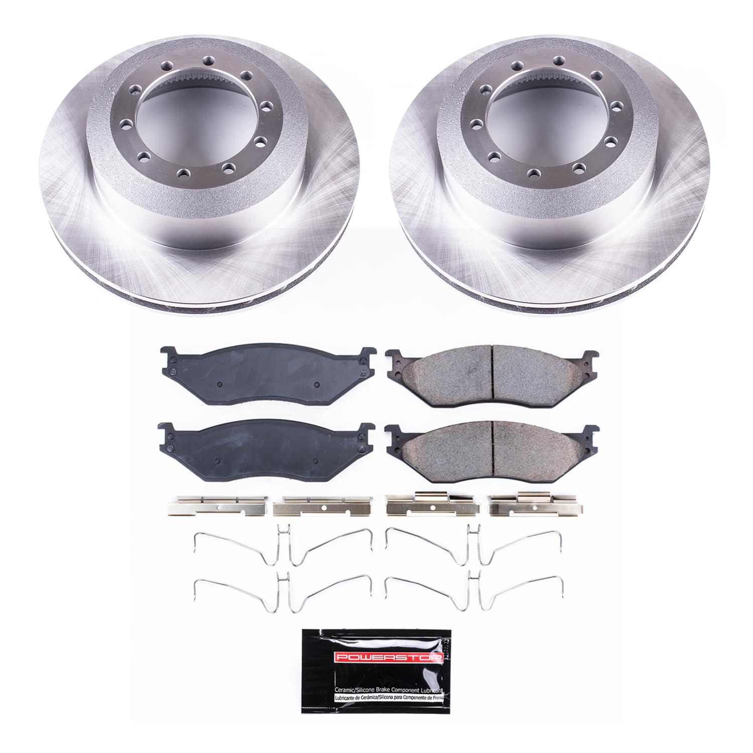 Power Stop CRK8185 - Front And Rear Z17 Evolution Pad And Rotor Kit vehicle fitment brake part