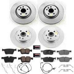 Power Stop CRK8198 Z23 Evolution Geomet Coated Front And Rear Pad And Rotor Kit for 2018-2019 Land Rover Discovery Sport product image