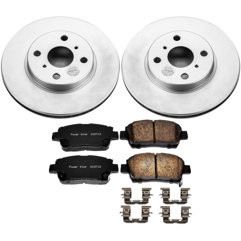 Power Stop CRK821 Z17 Evolution Front Brake Kit for 2001-2005 Toyota Echo product image