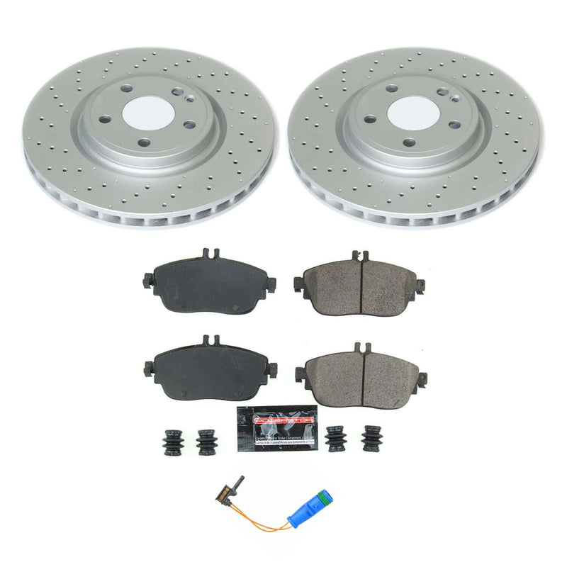 Power Stop CRK8266 Front Z17 Evolution Pad And Rotor Kit for 2017-2019 Infiniti QX30 Sport product image