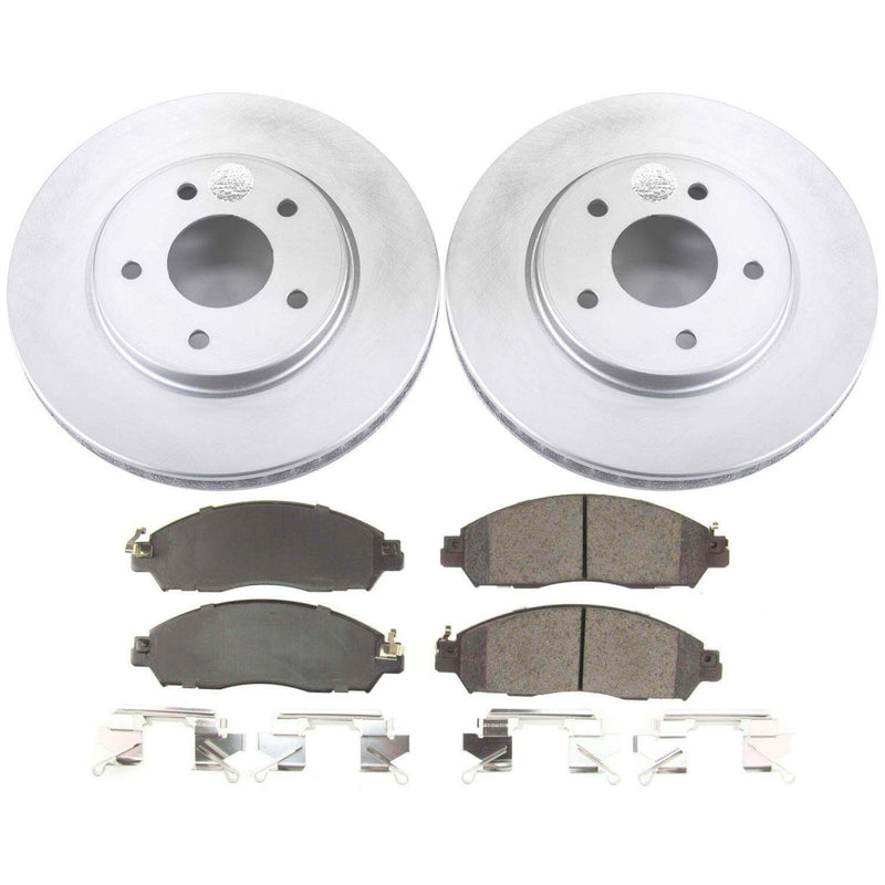 Power Stop CRK8275 Z17 Evolution Front Pad And Rotor Kit for 2018-2025 Nissan Leaf product image