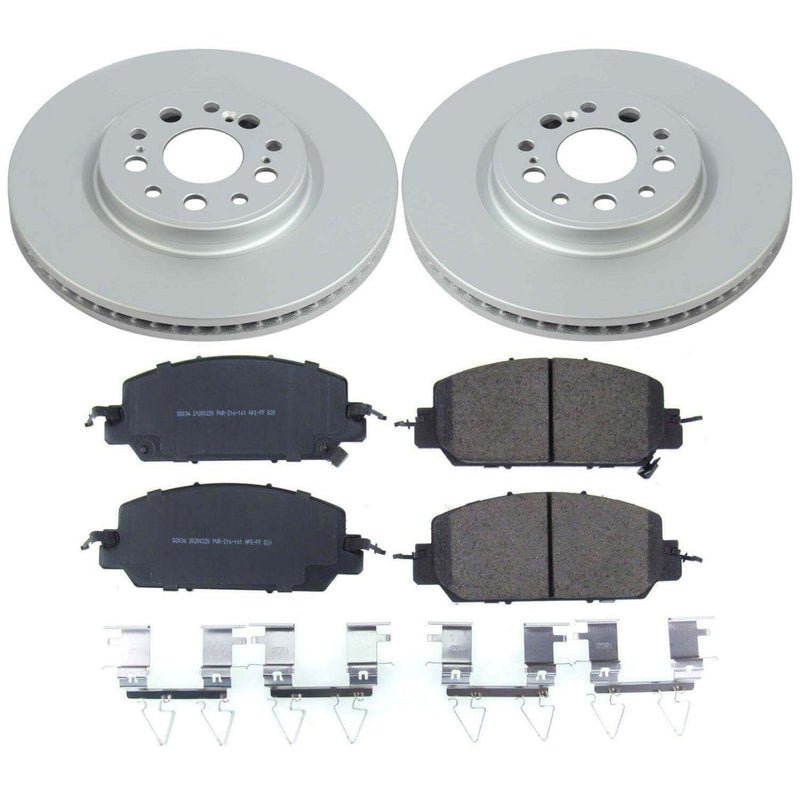 Power Stop CRK8295 Front Z17 Evolution Pad And Rotor Kit for 2017-2021 Honda Clarity product image