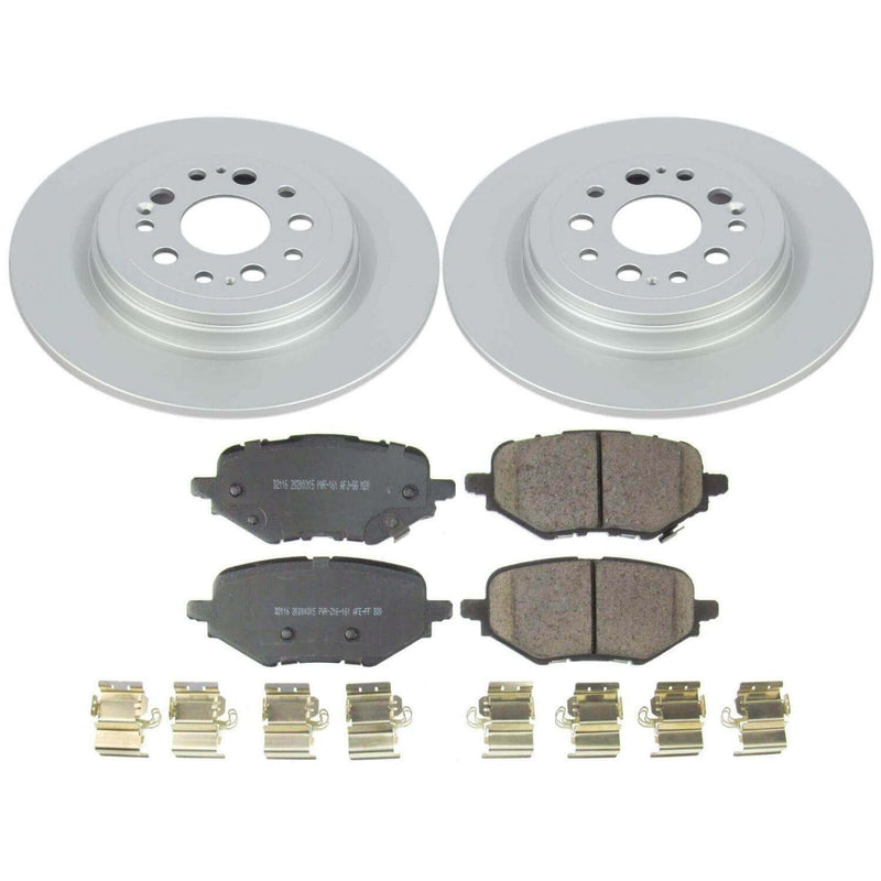 Power Stop CRK8296 Rear Z17 Evolution Pad And Rotor Kit for 2017-2021 Honda Clarity product image