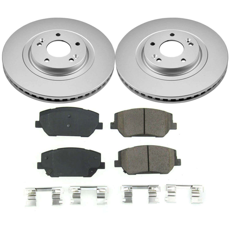 Power Stop CRK8309 Z17 Evolution Front Pad And Rotor Kit for 2019-2020 Hyundai Santa Fe product image