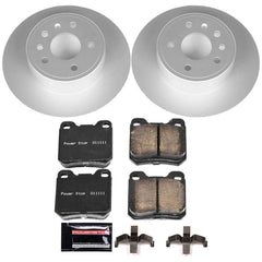 Power Stop CRK831 - Z23 Evolution Sport Rear Brake Kit vehicle fitment brake part