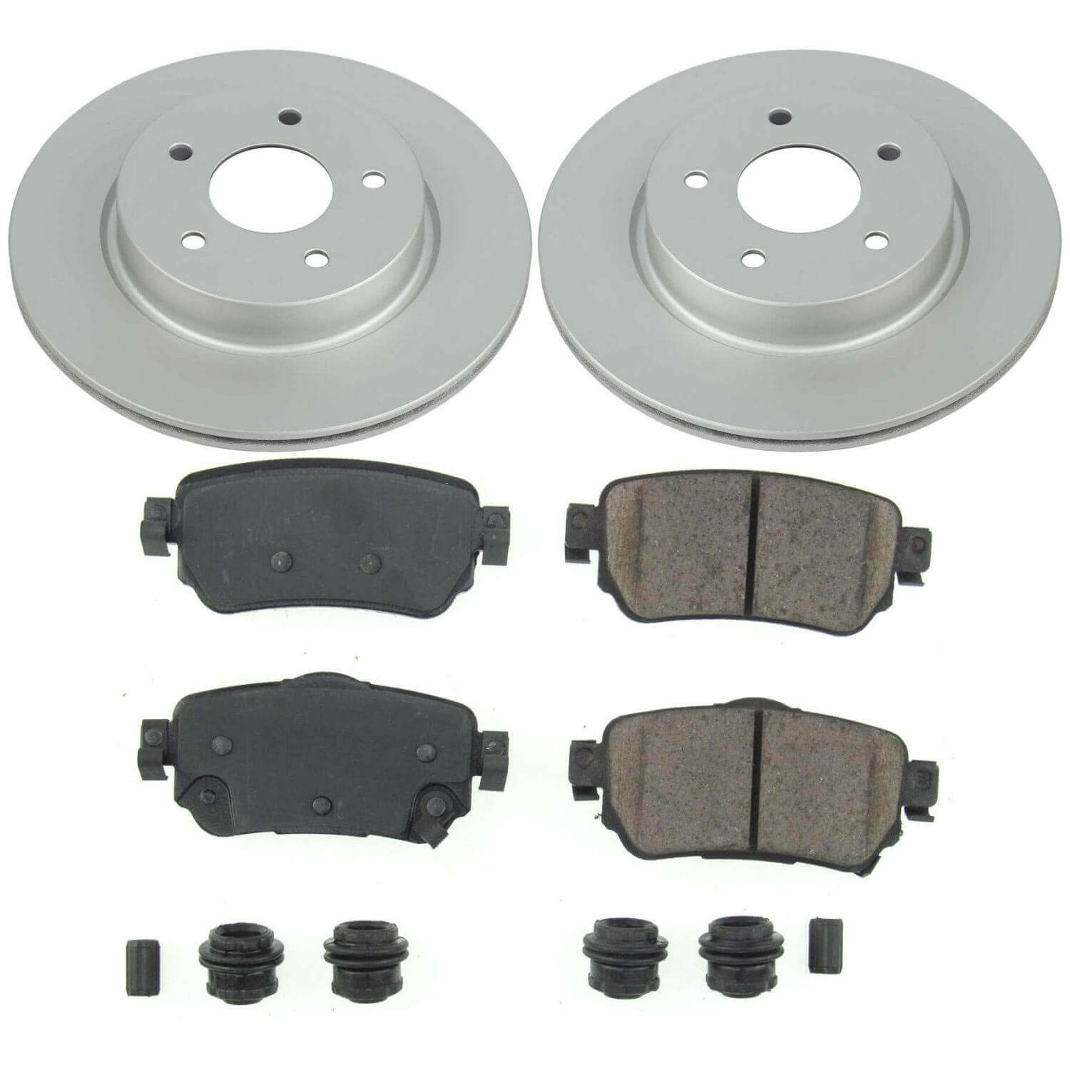 Power Stop CRK8313 Rear Z17 Evolution Pad And Rotor Kit for 2018-2025 Nissan Leaf product image
