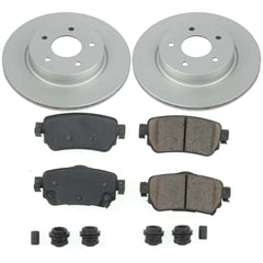 Power Stop CRK8313 Rear Z17 Evolution Pad And Rotor Kit for 2018-2025 Nissan Leaf product image