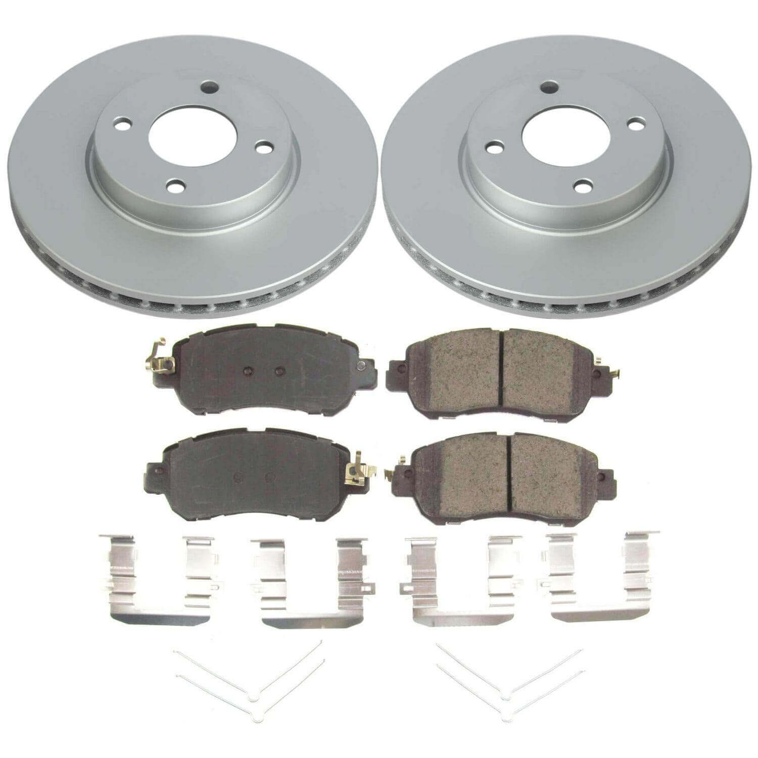 Power Stop CRK8326 Front Z17 Evolution Pad And Rotor Kit for 2018-2020 Nissan Kicks product image
