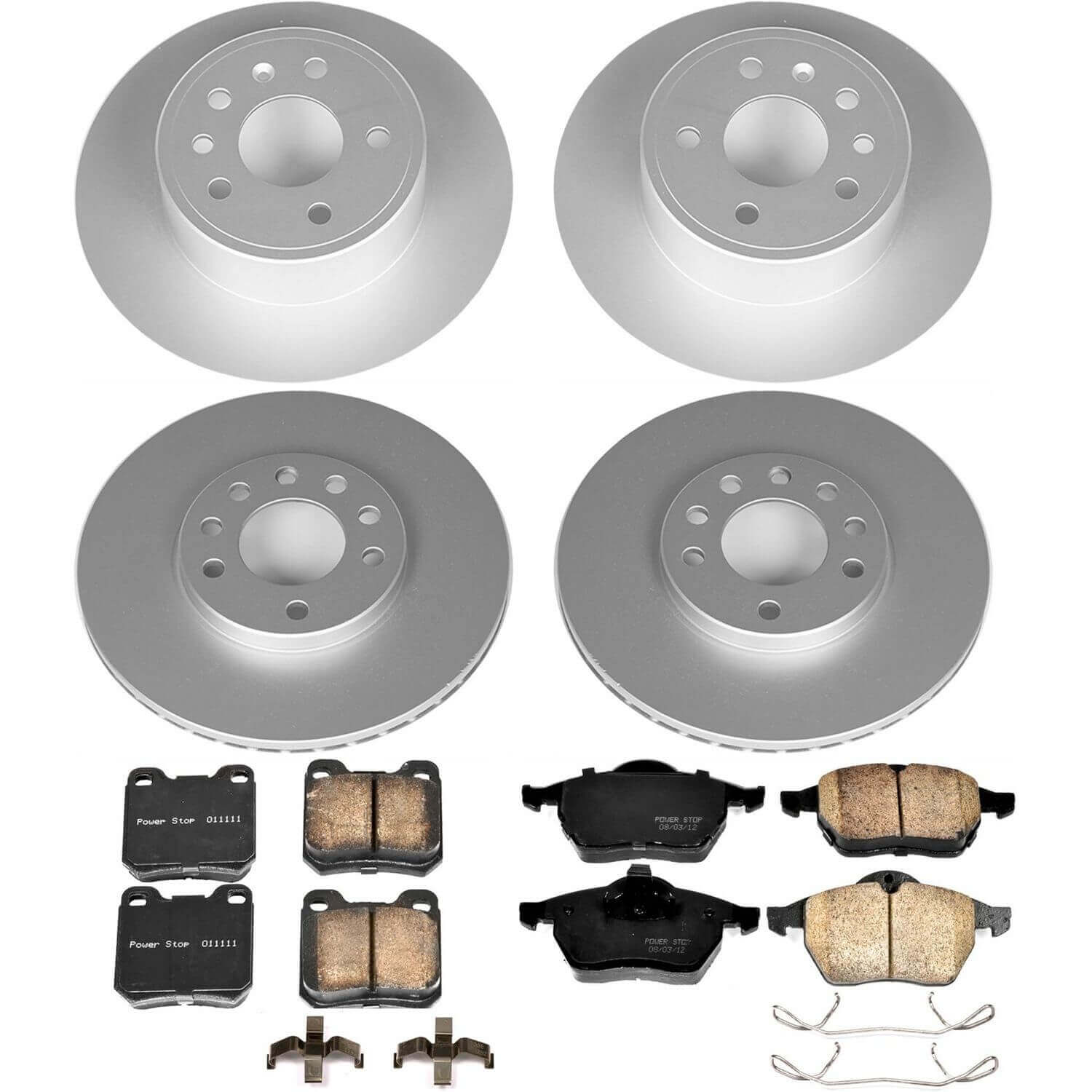 Power Stop CRK833 - Z23 Evolution Sport Front And Rear Brake Kit vehicle fitment brake part