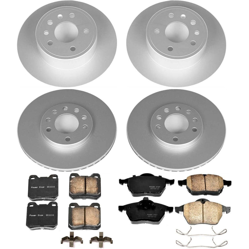 Power Stop CRK833 - Z23 Evolution Sport Front And Rear Brake Kit vehicle fitment brake part