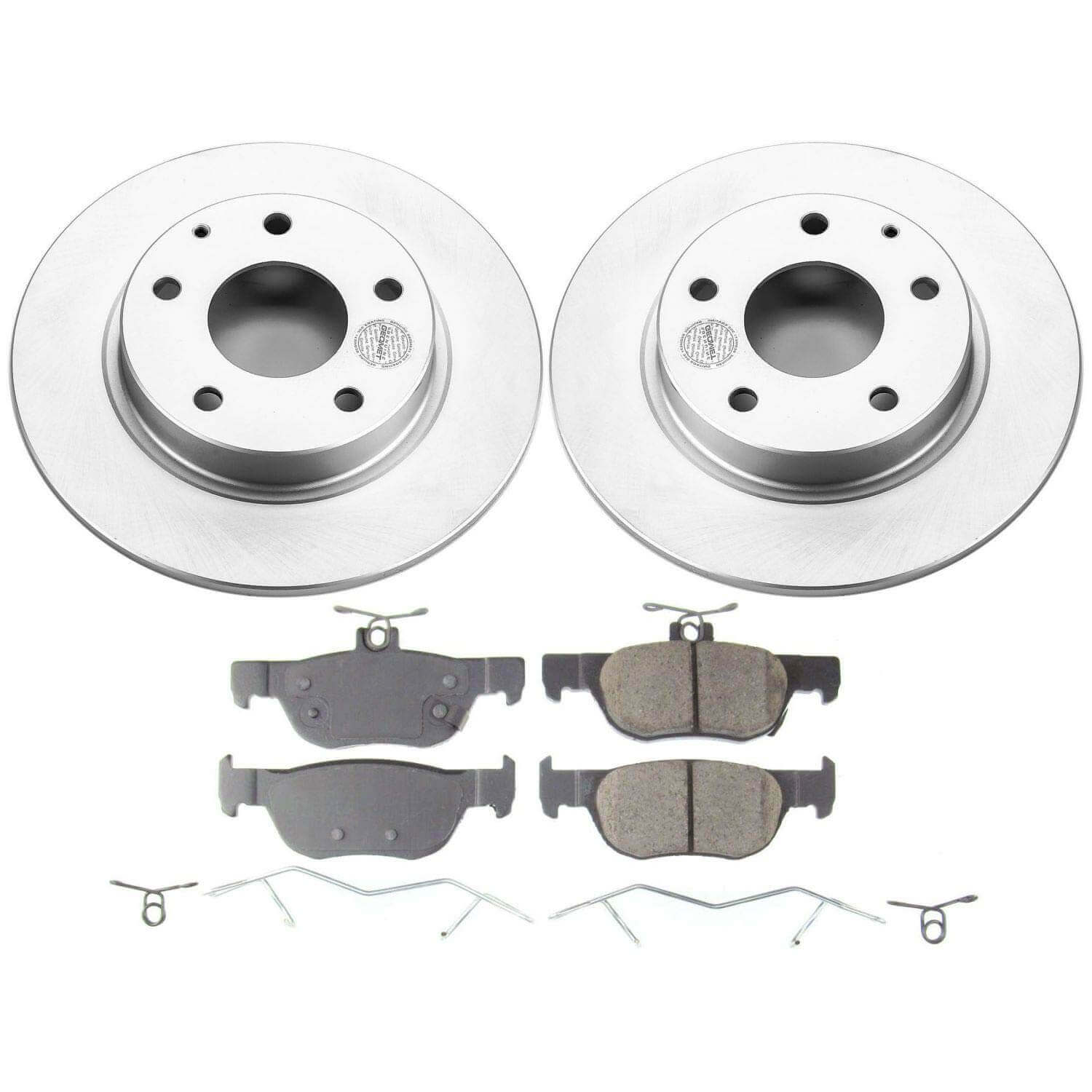 Power Stop CRK8334 Z17 Evolution Rear Pad And Rotor Kit for 2019-2024 Mazda 3 product image