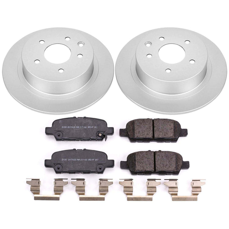 Power Stop CRK8335 Z17 Evolution Rear Pad And Rotor Kit for 2019 Nissan Sentra Rear Disc product image