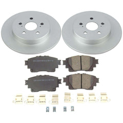 Power Stop CRK8336 Rear Z17 Evolution Pad And Rotor Kit for 2019-2024 Toyota Corolla product image