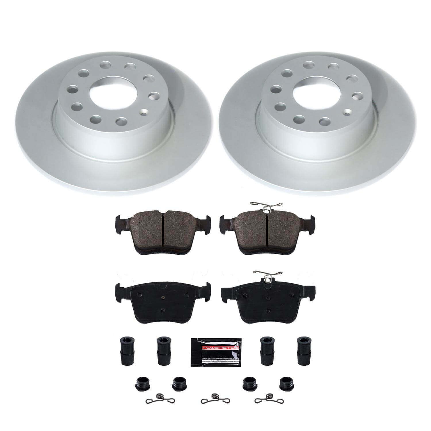 Power Stop CRK8337 Rear Z17 Evolution Pad And Rotor Kit for 2019-2024 Volkswagen Jetta product image