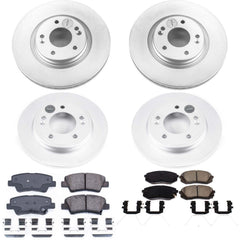 Power Stop CRK8345 Z17 Evolution Front And Rear Pad And Rotor Kit for 2019-2021 Hyundai Veloster product image