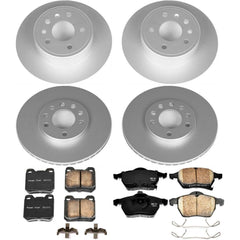 Power Stop CRK835 - Z23 Evolution Sport Front And Rear Brake Kit vehicle fitment brake part